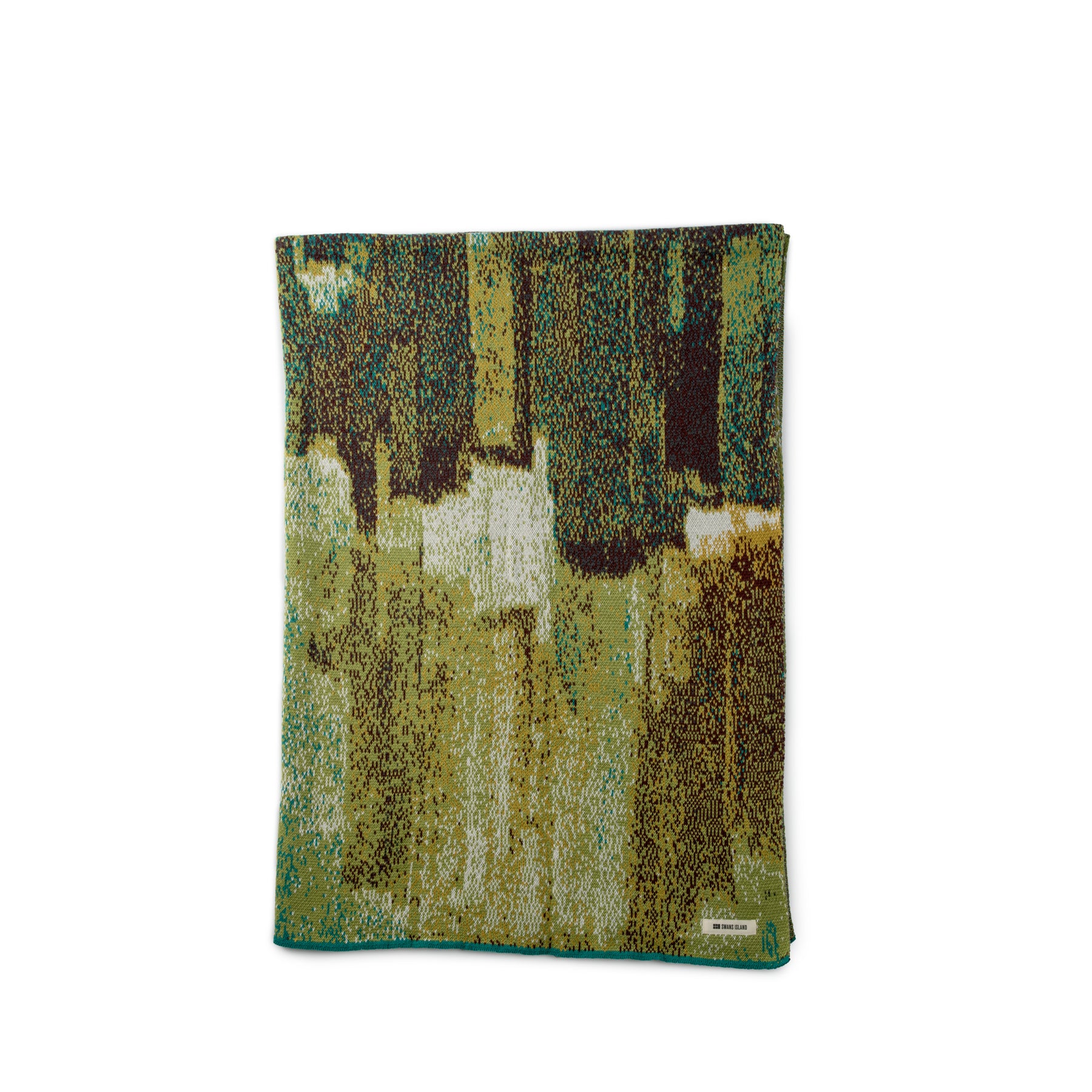 Painterly Abstract Throw Zoom Image 1